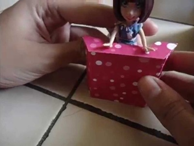 Cómo hacer un mostrador para muñecas