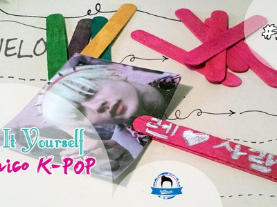 》#DIY - Abanico KPOP. KPOP FAN | Setthacio ☆