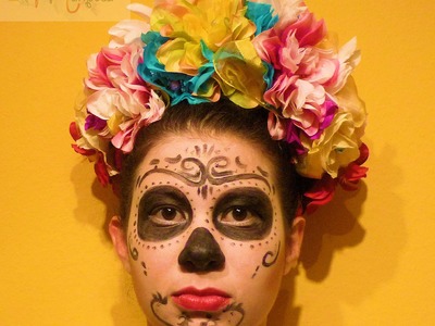DIY Día de los muertos, maquillaje de la Catrina Mexicana!!!