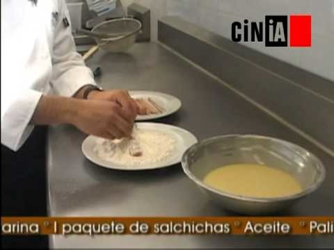Gastronomía CINIA - Banderillas de Salchicha