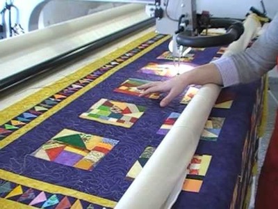 Quilting freehand 2 - Entrealgodones Patchwork
