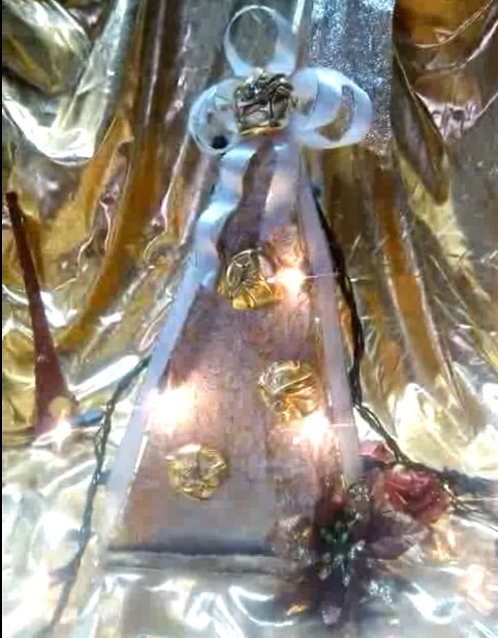 DIY CAJITA PINITO PARA REGALO .CHRISTMAS TREE GIFT BOX