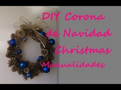 DIY CORONA DE NAVIDAD MANUALIDADES CHRISTMAS