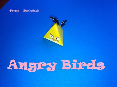 Paper Toys. Origami - Papiroflexia. Angry Birds 3D. #5