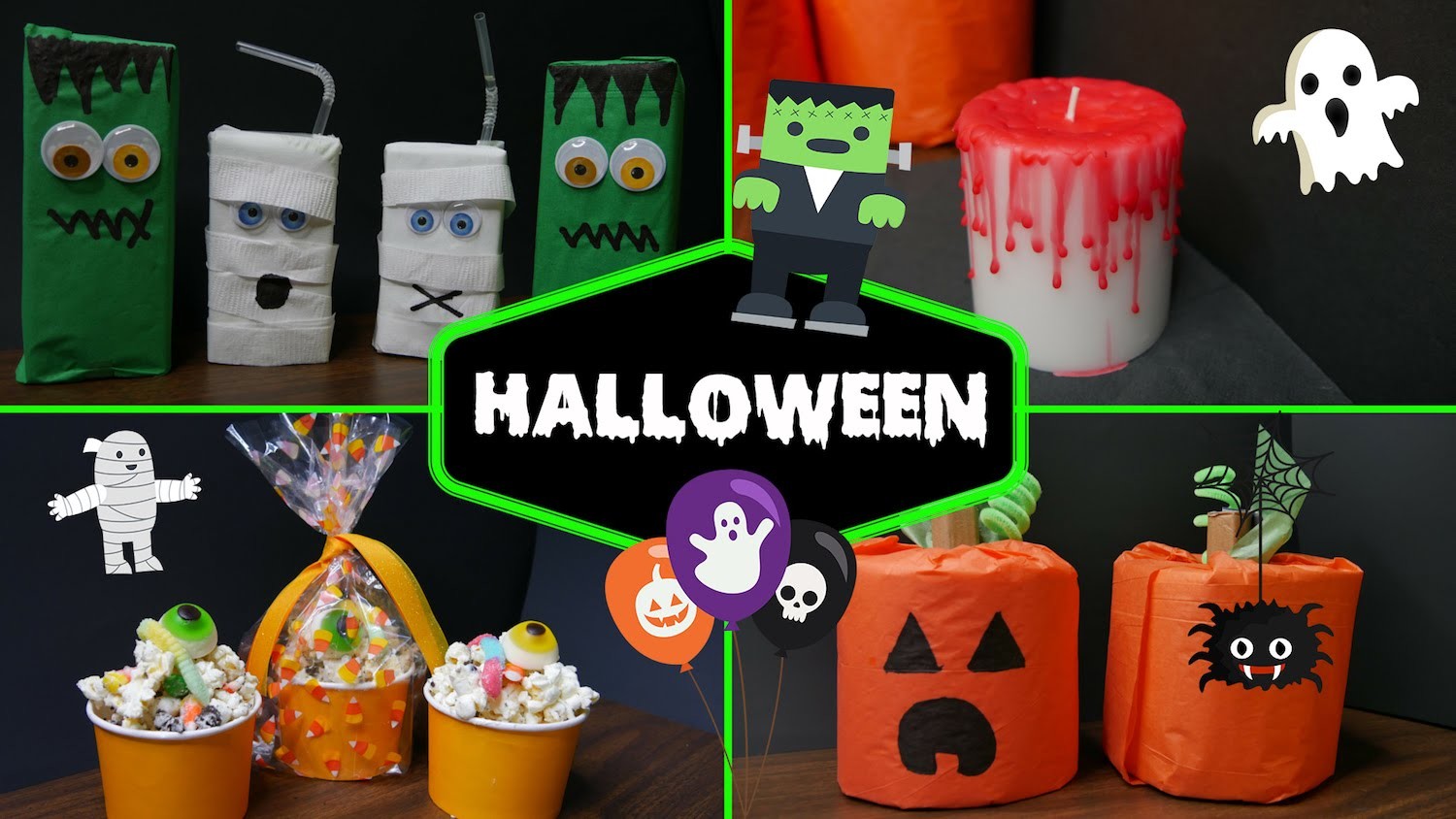 4 Ideas para Halloween - DIY - Parte 2 - Mi Cocina Rápida