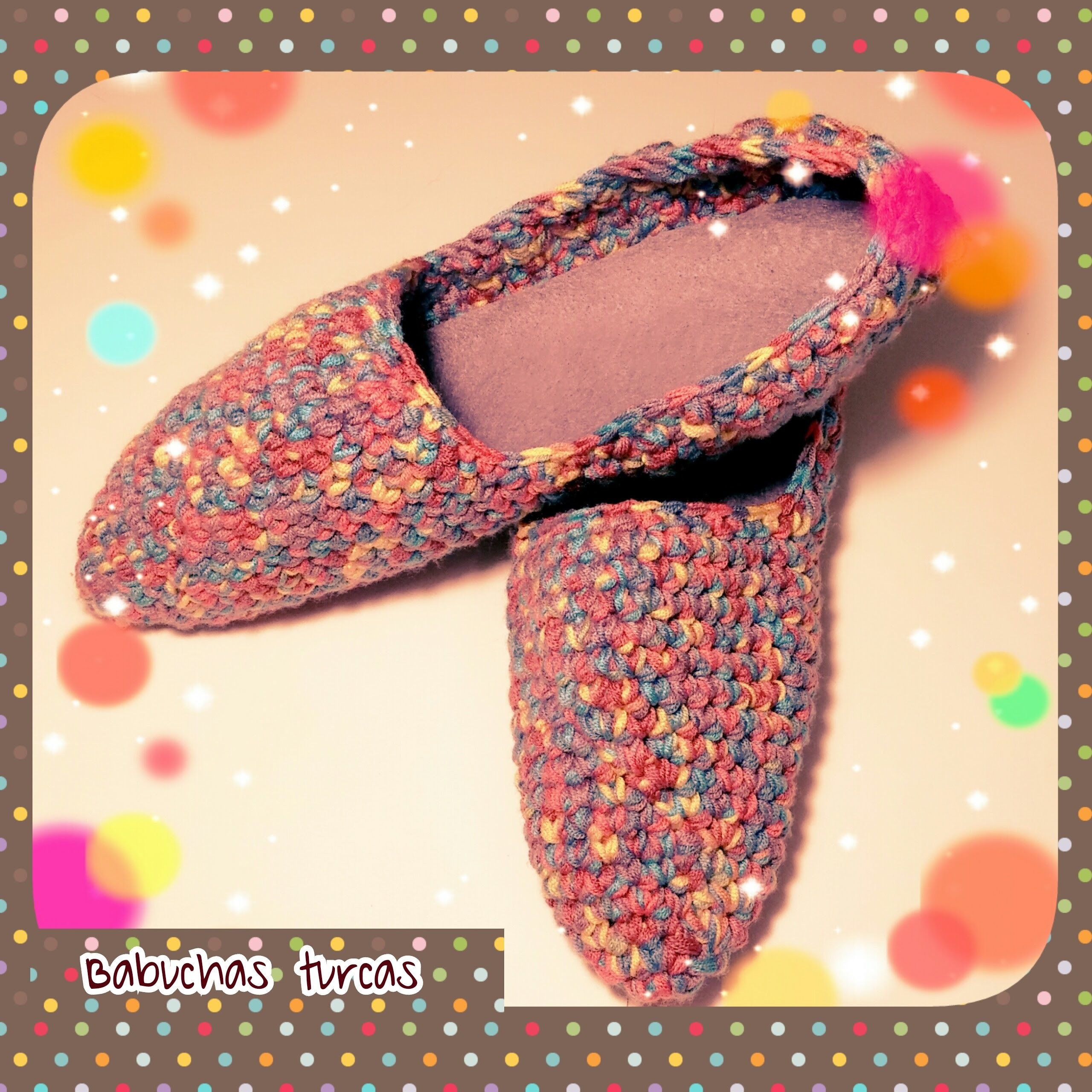 BABUCHAS TURCAS CROCHET