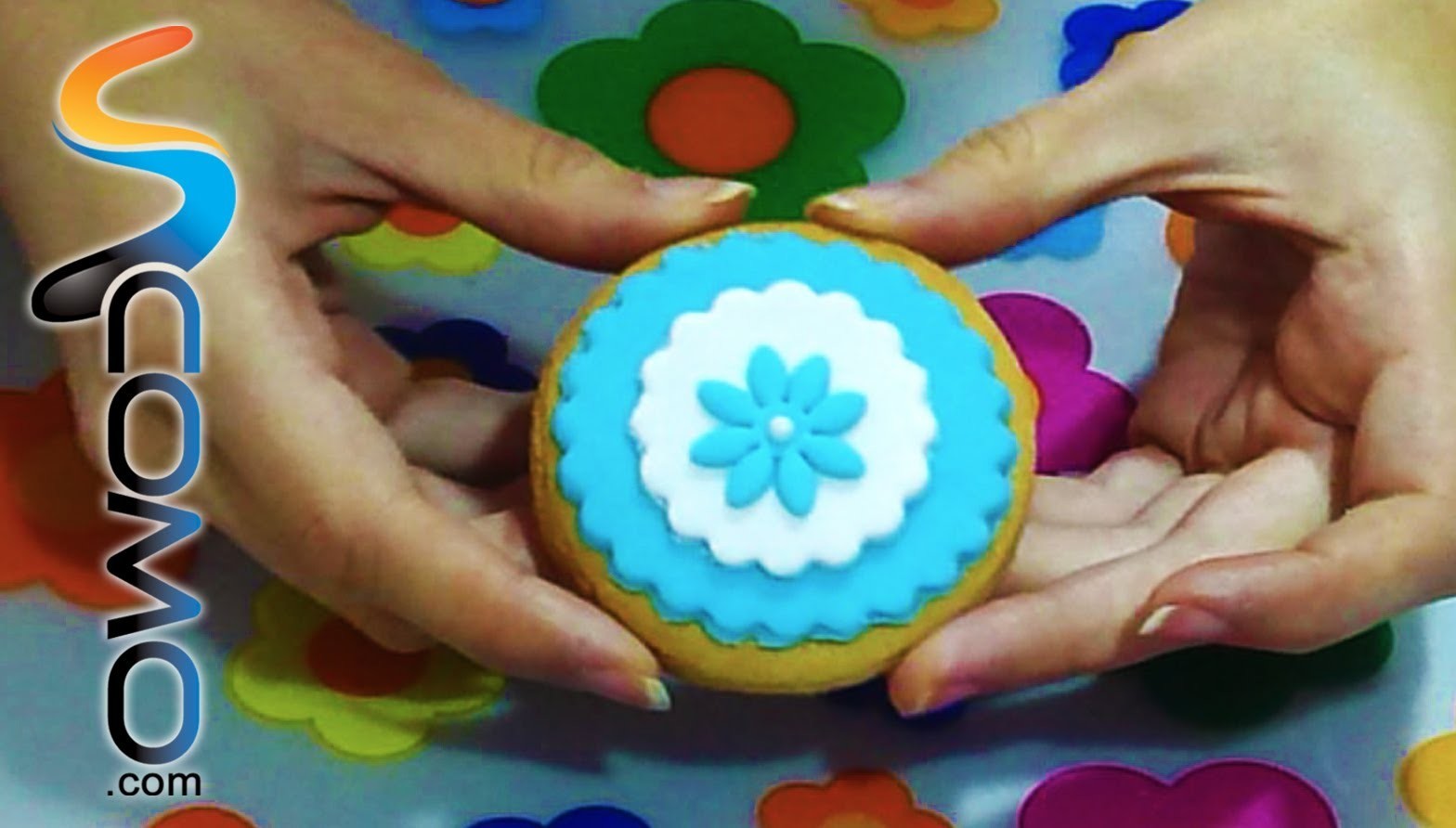 Decorar galletas con fondant