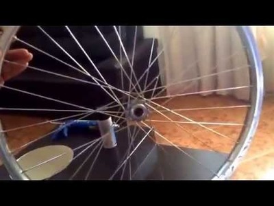 "Espejo con Rin de Bicicleta" manualidades con artículos reciclados By Rodrigo Zúñiga "El Rorro"