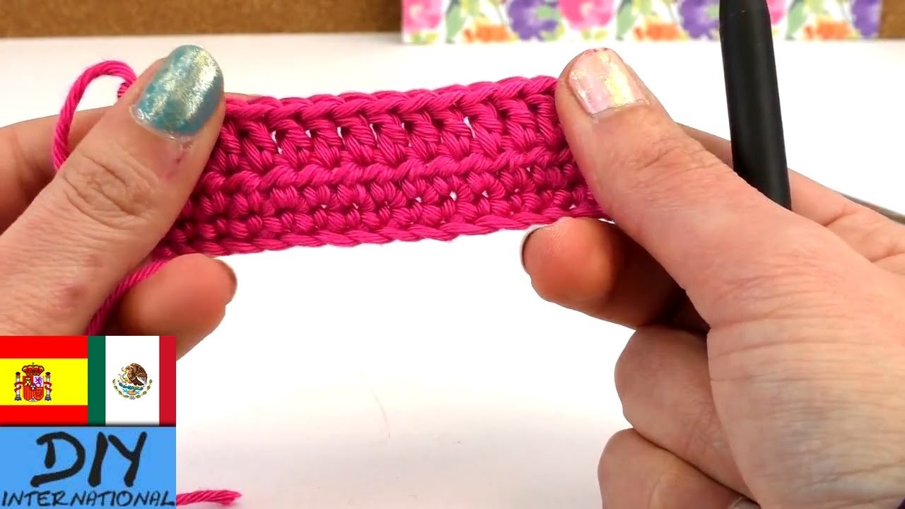 Los básicos del tejido con ganchillo - tejido a crochet paso a paso en español