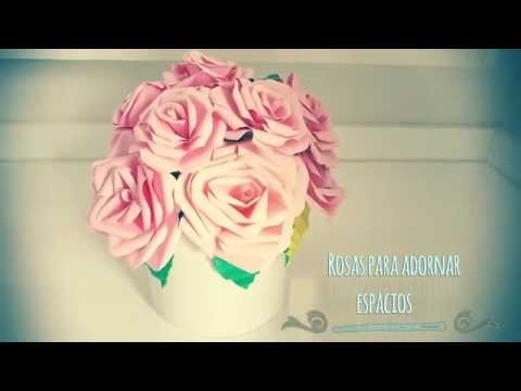DECORA ESPACIOS CON FLORES DIY manualidades