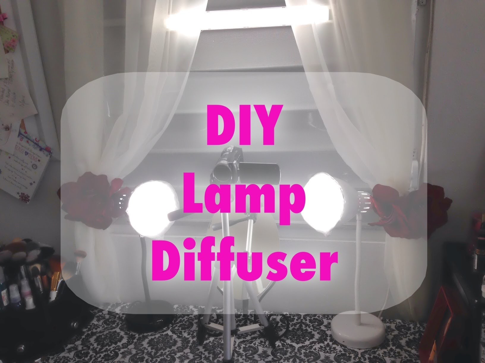 DIY ♡  Lamp Diffuser. Difusores de Luz ♡