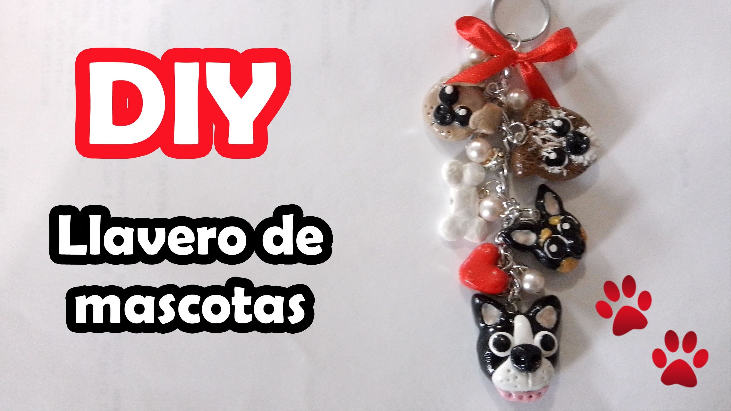 DIY ♥ Llavero de mascotas ♥