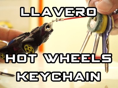 Llavero Hot Wheels Keychain DIY