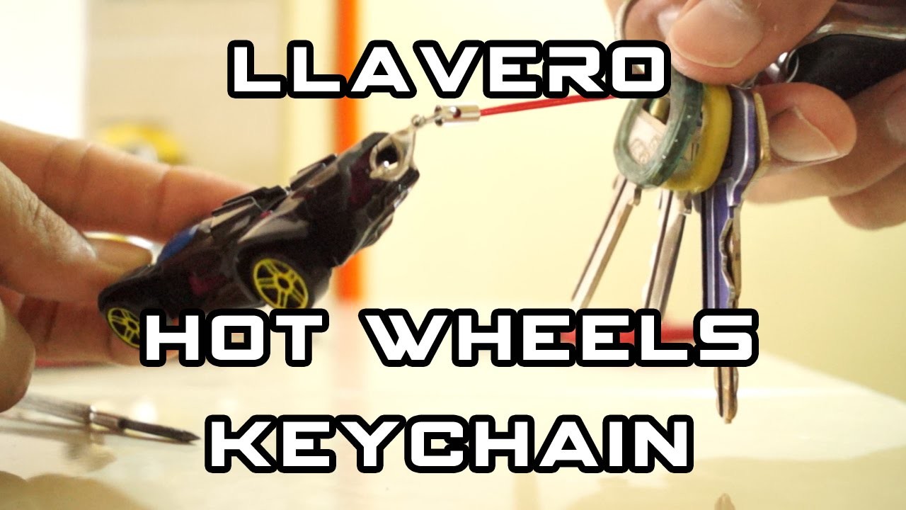 Llavero Hot Wheels Keychain DIY