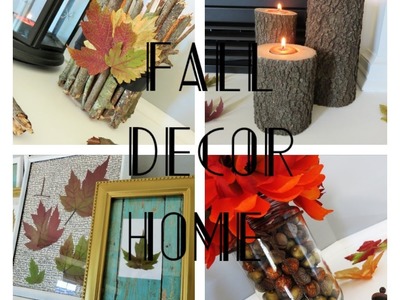 DIY | Decoraciones de Otoño | Fall Decor | Colaboracion ft. Yanyglam25