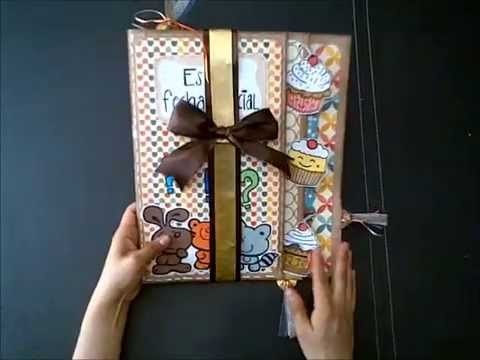 DIY: Tarjeta de Cumpleaños (inspiración) scrapbook