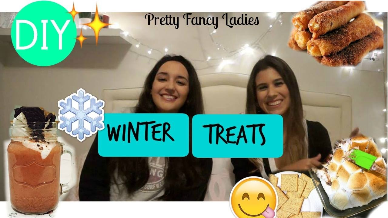 ❄️ DIY Winter Treats || Pretty Fancy Ladies ❄️ PRIMER VIDEO