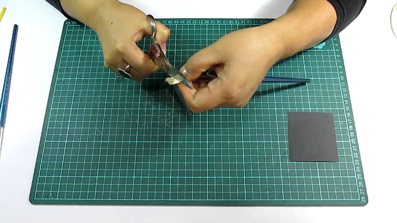 Manualidades: Como elaborar tu propio pincel Lengua de Gato (Craft)