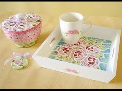 APRENDE A HACER MANUALIDADES CON FIBRO FACIL