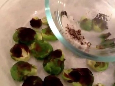 Coles de bruscelas al horno.Manualidades y cocina con chely.