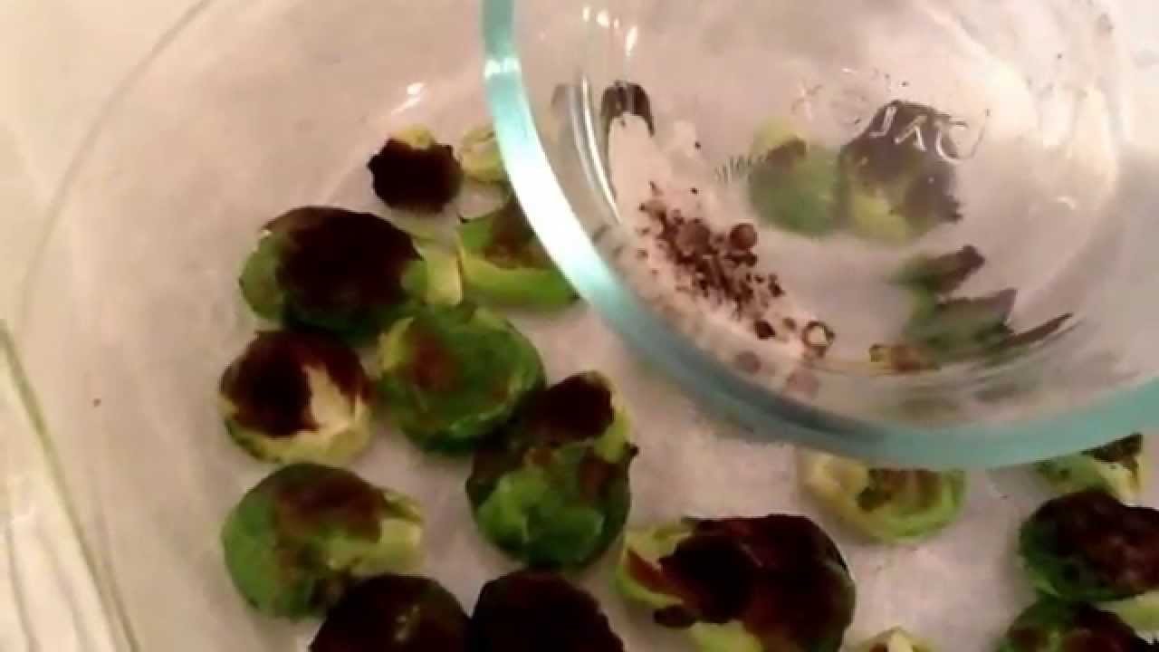 Coles de bruscelas al horno.Manualidades y cocina con chely.