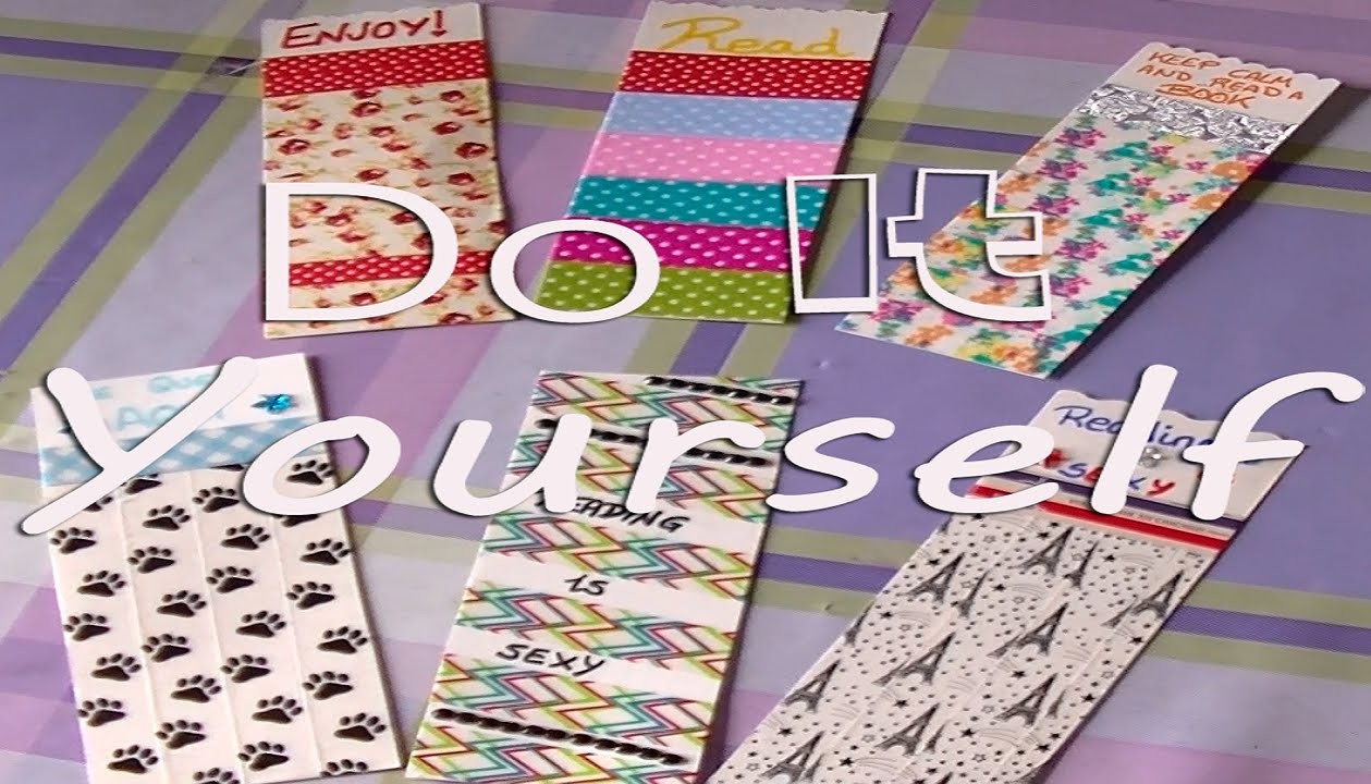 DIY #1 | Cómo hacer tus propios marcapáginas con whasi tape