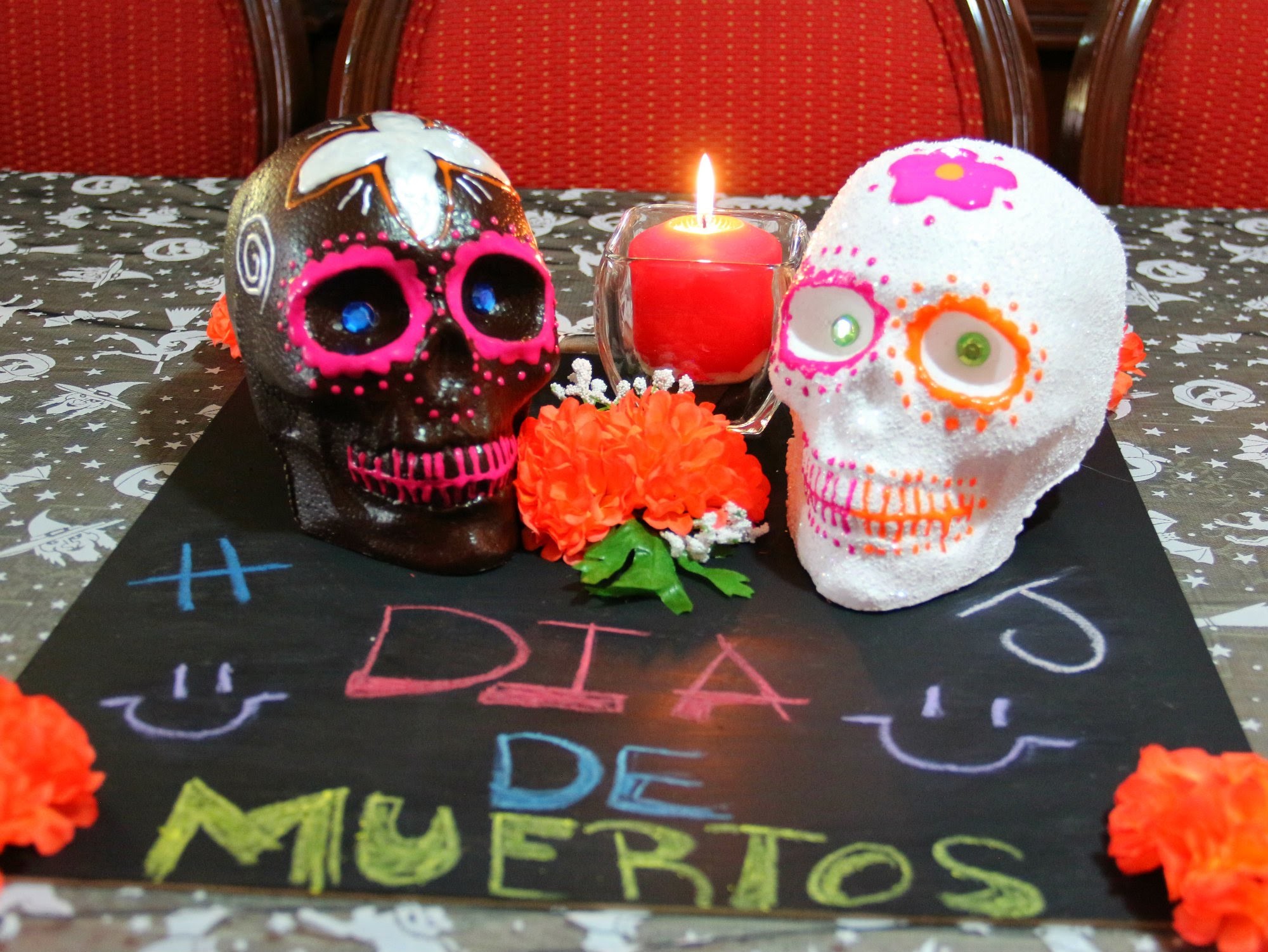 DIY Calavera de Azúcar y chocolate - Dia de Muertos 2014