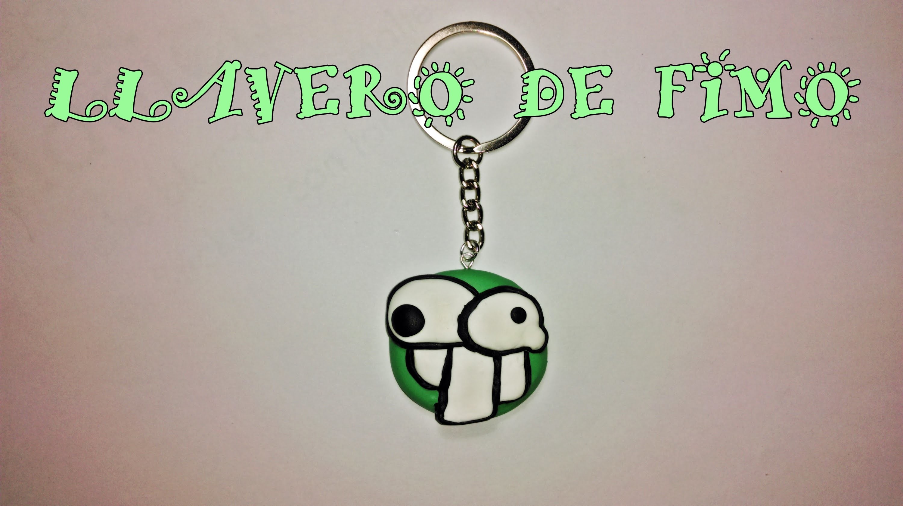 Llavero de fimo Roto2 || Polymer clay roto2