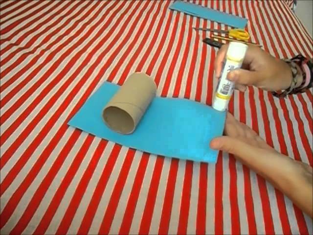 Manualidades Tutorial de como hacer un 'Organizador de cables'