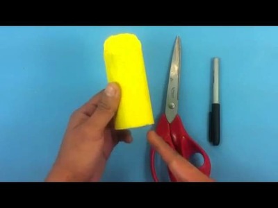 Pulpo con tubo de papel higiénico - Manualidades divertidas para niños