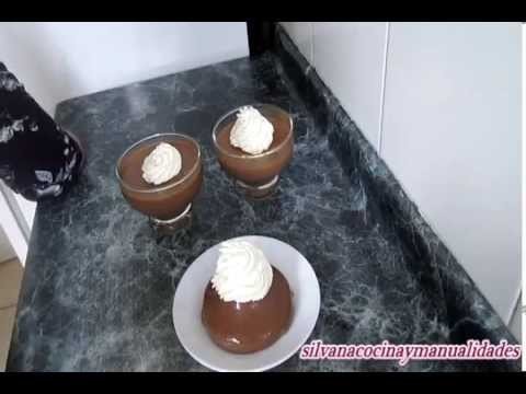 Receta: Panna Cotta De Chocolate Casera - Silvana Cocina Y Manualidades