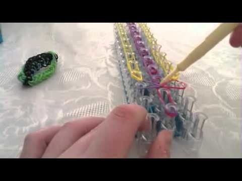 Cool Rainbow Loom Brazalete Gota De Agua