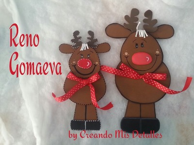 DIY Reno navideño en Gomaeva - Santa claus's Reindeer