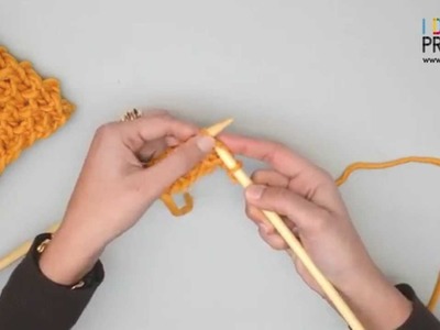 Cómo tejer punto panal honeycomb brioche