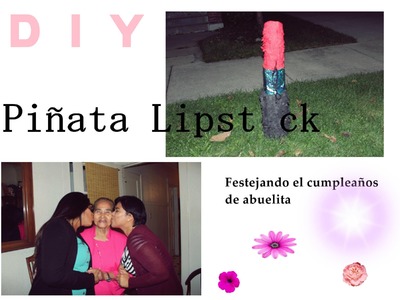 Piñata lipstick  | diy | tumblr