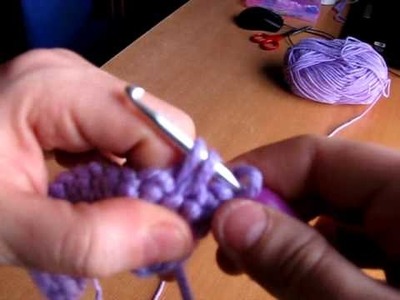 Puntos de crochet. ganchillo 4: Disminuciones en tejido plano