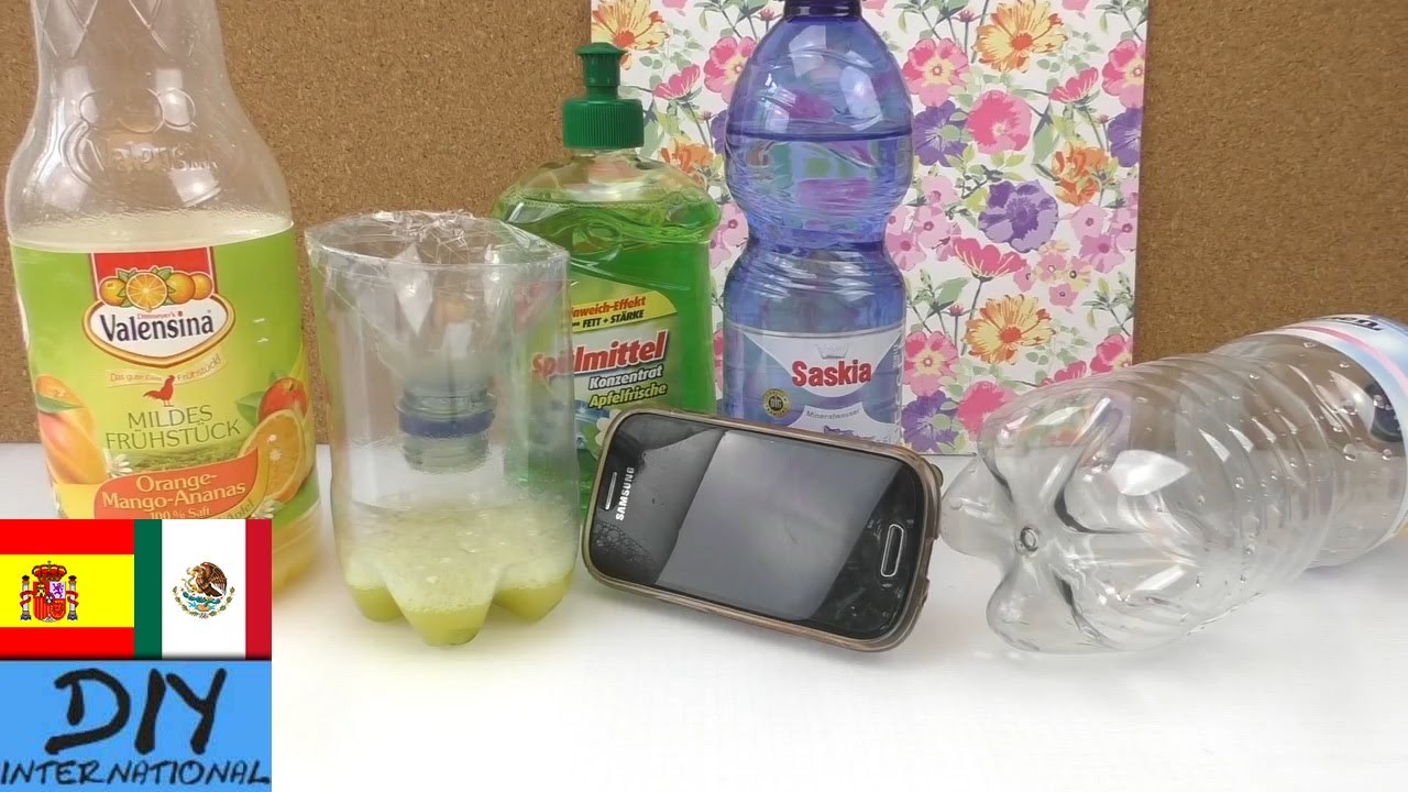 Alternativas de uso para: botellas de plástico -  ideas para hacer manualidades