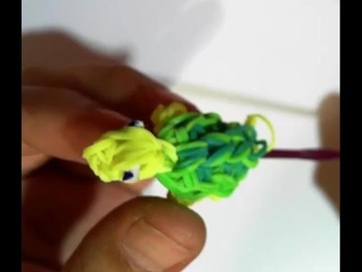 Como Hacer una Tortuga de gomitas con el telar Rainbow Loom