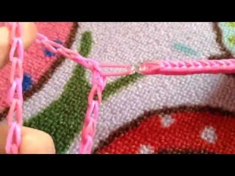 Rainbow Loom llavero para pulsera