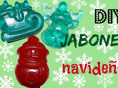 DIY JABONES DECORATIVOS❄ DIY CHRISTMAS SOAP ( ideas para regalar )