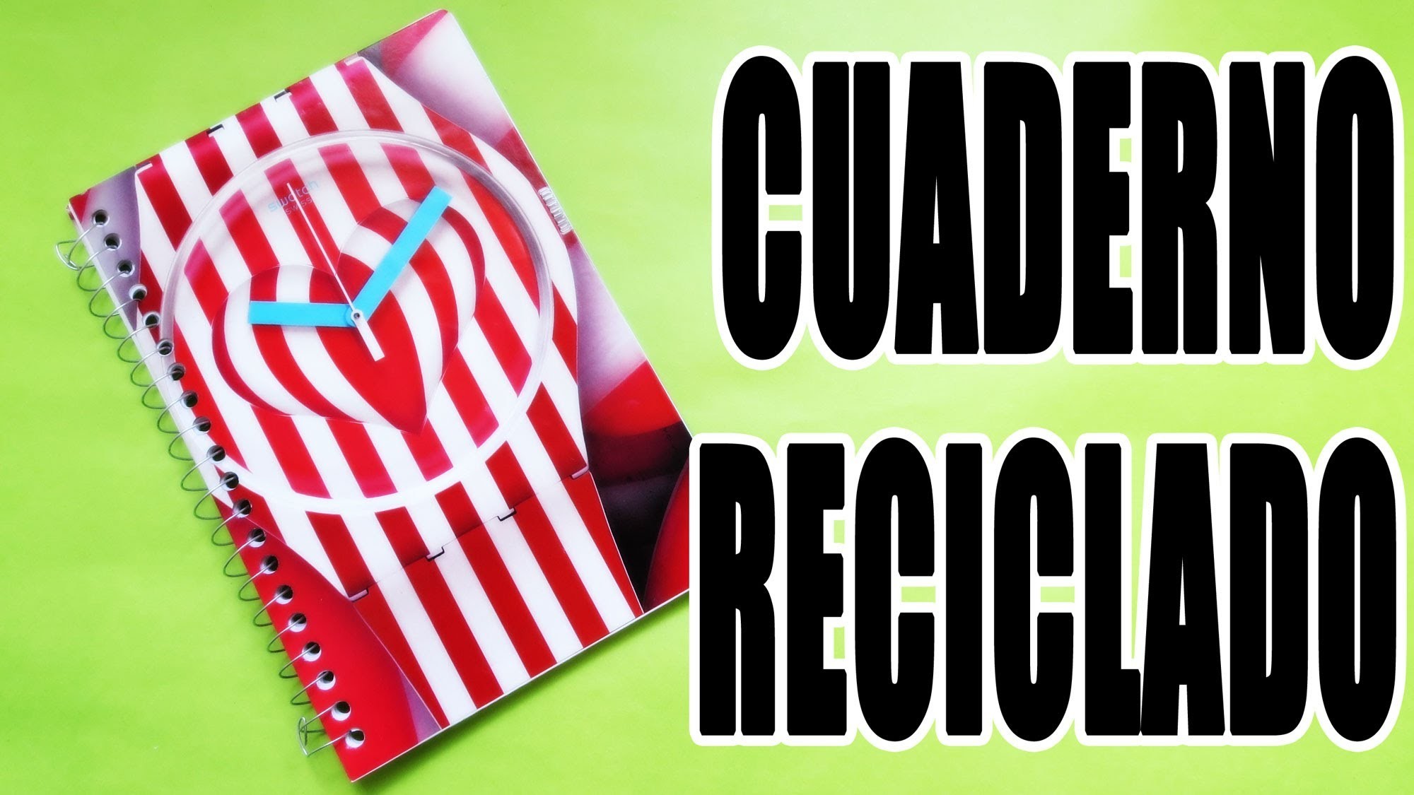Cómo reciclar un cuaderno