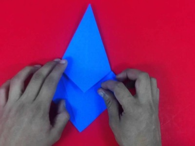 Cuervo de origami - Ideas para niños