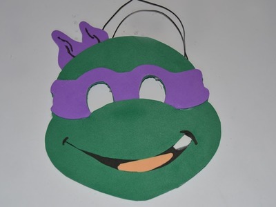 Máscara infantil de Carnaval tortuga ninja Donatello