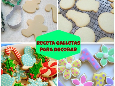 Receta Fácil De Galletas Para Decorar - Madelin's Cakes
