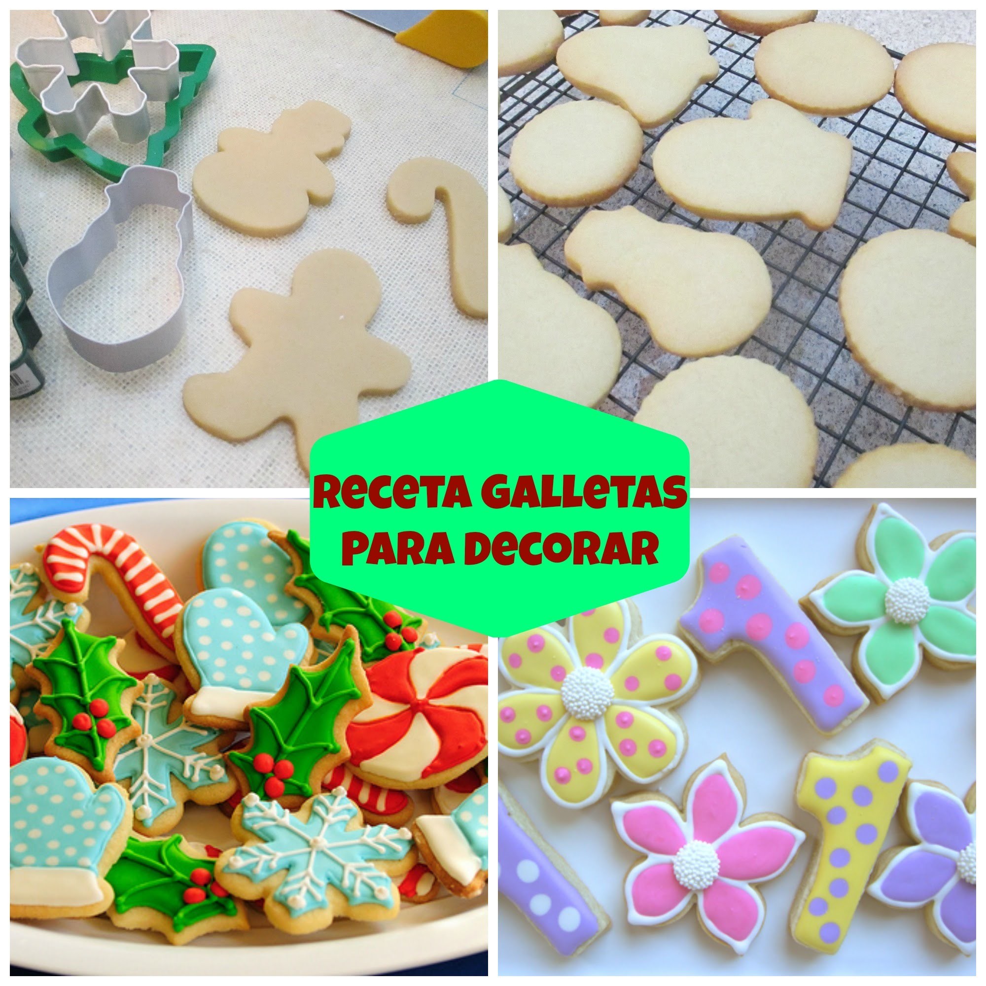 Receta Fácil De Galletas Para Decorar - Madelin's Cakes