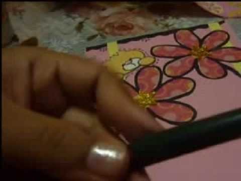 Caratula de scrapbook
