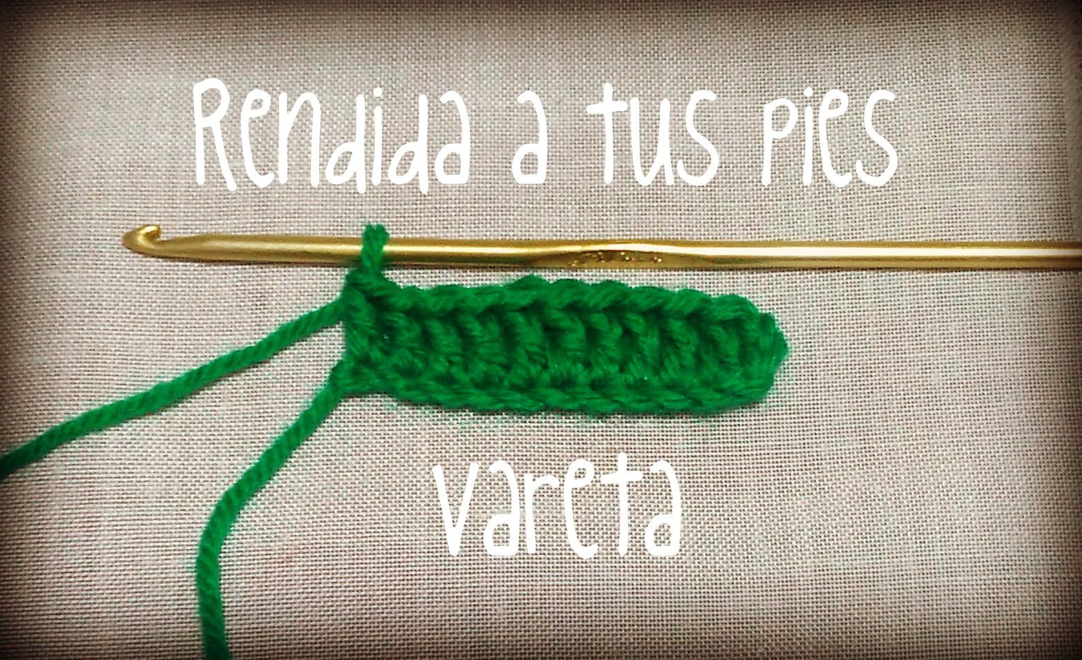 Crochet: Puntos básicos N°5