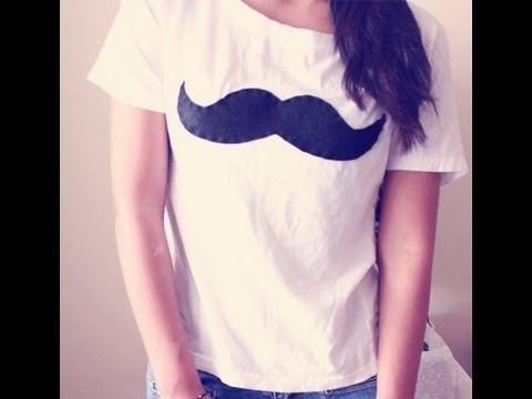 HTM: Tres maneras de hacer camisa de moustache