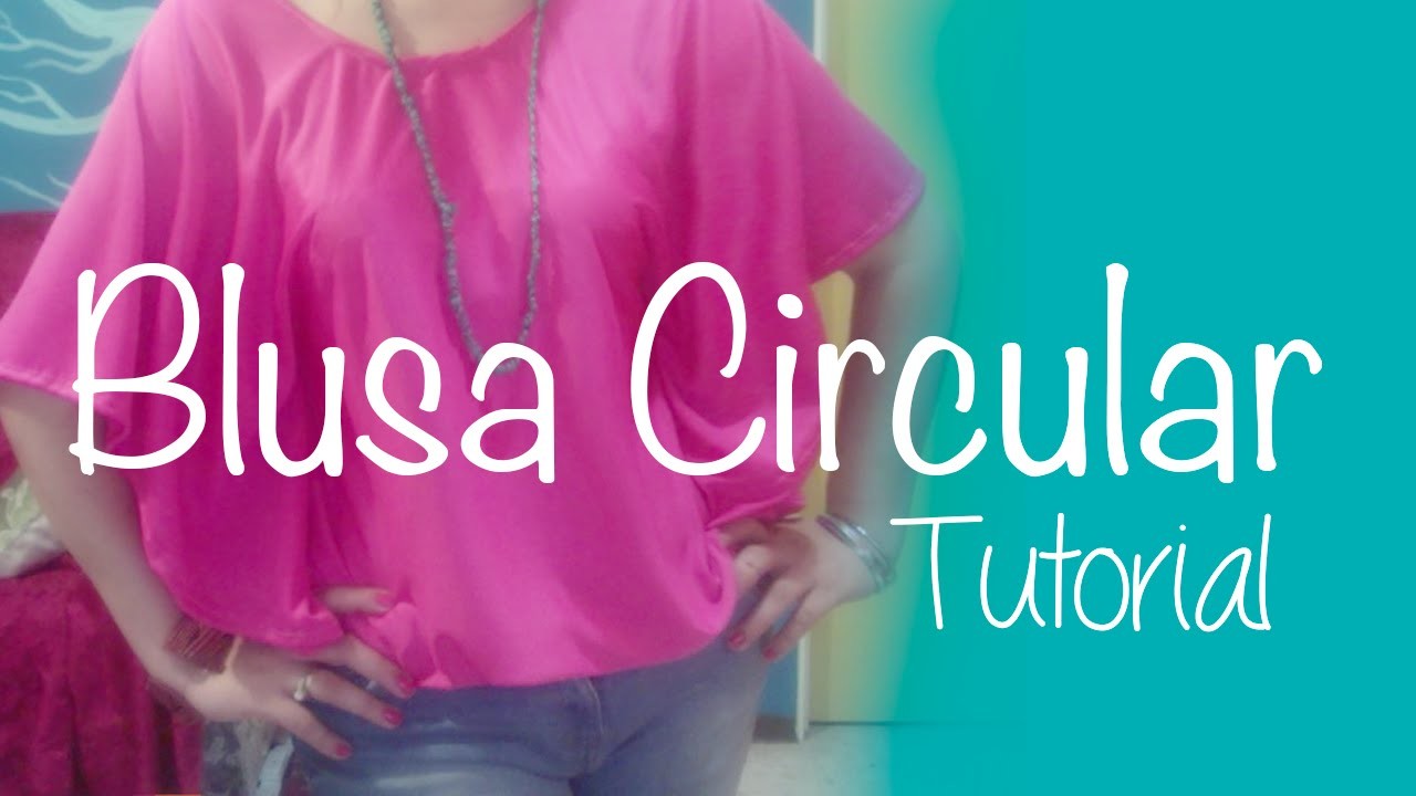 ♥ Blusa Circular ☁ Tutorial~Moda Vintage♥