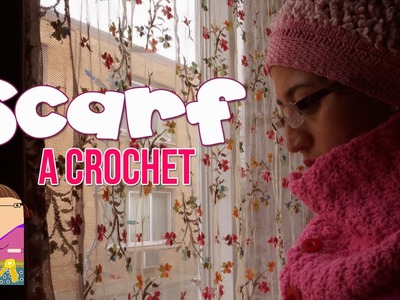 Bufanda Crochet (fishscale)